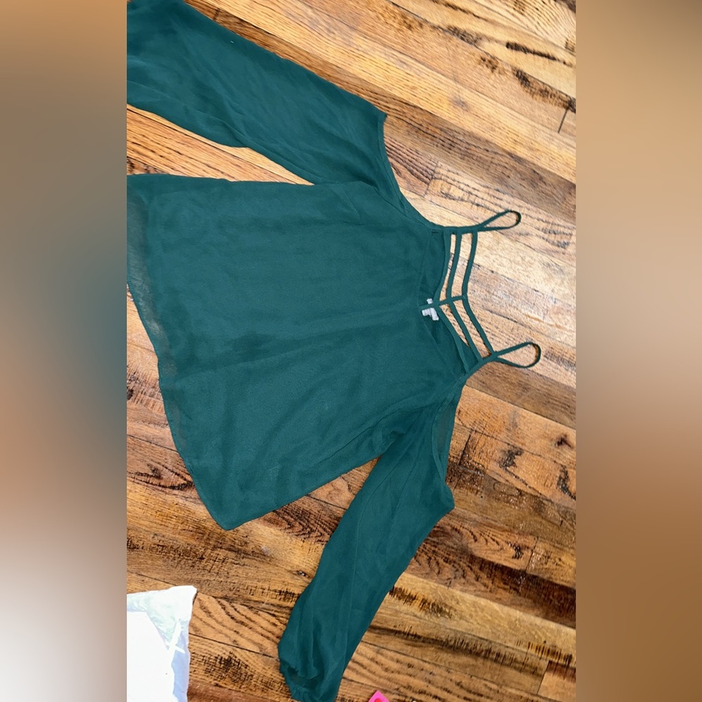 Charlotte Russe Cute Cold Shoulder Top 
Small